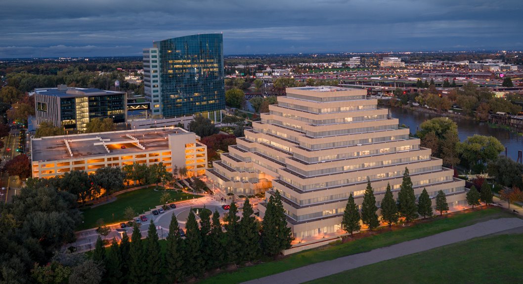 nightfall at river crest